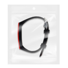 Elastomer strap LIFESTYLE for XIAOMI Mi Band 5 / 6 balck (04) Elastomer strap LIFESTYLE for XIAOMI Mi Band 5 / 6 balck (04)