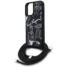 KARL LAGERFELD case for IPHONE 16 KLHCP16SPGGRMPCK compatible with MagSafe (CRSSBY Grained PU W / Pattern & Logo) bl KARL LAGERFELD case for IPHONE 16 KLHCP16SPGGRMPCK compatible with MagSafe (CRSSBY Grained PU W / Pattern & Logo) bl