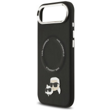 KARL LAGERFELD case for IPHONE 17 Air compatible with MagSafe KLHMP17MPSMLRKCK (PU K&C PINS) black KARL LAGERFELD case for IPHONE 17 Air compatible with MagSafe KLHMP17MPSMLRKCK (PU K&C PINS) black