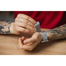 Strap to Apple Watch Forcell F-Design FA03 magnetic steel 38 / 40 / 41 mm blue