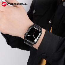 Strap to Apple Watch Forcell F-Design FA10 steel clasp 38 / 40 / 41 mm black Strap to Apple Watch Forcell F-Design FA10 steel clasp 38 / 40 / 41 mm black