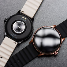 Dirželis „Samsung Galaxy Watch Forcell Forcell F-Design FS01“ su silikoninėmis skylutėmis, 20 mm, juodas Dirželis „Samsung Galaxy Watch Forcell Forcell F-Design FS01“ su silikoninėmis skylutėmis, 20 mm, juodas