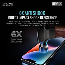 „X-ONE Extreme Shock Eliminator“ (4-osios kartos) – skirtas „iPhone 14 Pro / 15“ „X-ONE Extreme Shock Eliminator“ (4-osios kartos) – skirtas „iPhone 14 Pro / 15“
