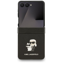 KARL LAGERFELD case for SAMSUNG Z Flip7 KLHCZF7SAPKCNPK (Saffiano KC PIN) black KARL LAGERFELD case for SAMSUNG Z Flip7 KLHCZF7SAPKCNPK (Saffiano KC PIN) black