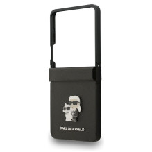 KARL LAGERFELD case for SAMSUNG Z Flip7 KLHCZF7SAPKCNPK (Saffiano KC PIN) black KARL LAGERFELD case for SAMSUNG Z Flip7 KLHCZF7SAPKCNPK (Saffiano KC PIN) black