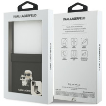 KARL LAGERFELD case for SAMSUNG Z Flip7 KLHCZF7SAPKCNPK (Saffiano KC PIN) black KARL LAGERFELD case for SAMSUNG Z Flip7 KLHCZF7SAPKCNPK (Saffiano KC PIN) black