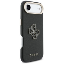 GUESS dėklas, skirtas IPHONE 17 Air GUHCP17M5PS4RGGK (PU FW Resin Logo) juodas