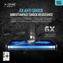 „X-ONE Extreme Shock Eliminator“ 4-osios kartos (matinės serijos) dėklas – skirtas „iPhone 13 Pro Max“ / „14 Plus“