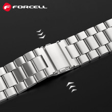 Strap to Apple Watch Forcell F-Design FA10 steel clasp 38 / 40 / 41 mm silver Strap to Apple Watch Forcell F-Design FA10 steel clasp 38 / 40 / 41 mm silver