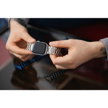 „Apple Watch Forcell F-Design FA10“ plieninis dirželis, sidabrinis, 42 / 44 / 45 / 49 mm „Apple Watch Forcell F-Design FA10“ plieninis dirželis, sidabrinis, 42 / 44 / 45 / 49 mm