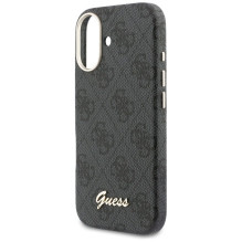 GUESS case for IPHONE 17 compatible with MagSafe GUHMP17S5P4FWMSK (PU FW 4G Script) black