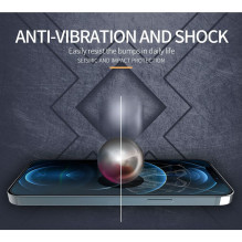 X-ONE 2.5D pilnas dėklas SAPPHIRE – skirtas iPhone 15 Pro Max