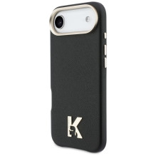 KARL LAGERFELD dėklas, skirtas IPHONE 17 Air, suderinamas su MagSafe KLHMP17M5PGFKHGK (PU FW W / KHead logotipas), juoda KARL LAGERFELD dėklas, skirtas IPHONE 17 Air, suderinamas su MagSafe KLHMP17M5PGFKHGK (PU FW W / KHead logotipas), juoda