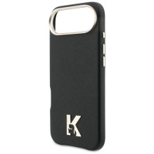 KARL LAGERFELD dėklas, skirtas IPHONE 17 Air, suderinamas su MagSafe KLHMP17M5PGFKHGK (PU FW W / KHead logotipas), juoda KARL LAGERFELD dėklas, skirtas IPHONE 17 Air, suderinamas su MagSafe KLHMP17M5PGFKHGK (PU FW W / KHead logotipas), juoda