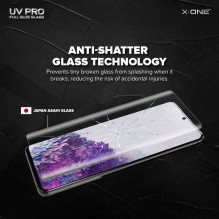 UV PRO Tempered Glass X-ONE - for Samsung Galaxy S9 (case friendly) UV PRO Tempered Glass X-ONE - for Samsung Galaxy S9 (case friendly)