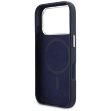 KARL LAGERFELD dėklas, skirtas IPHONE 17 Pro Max, suderinamas su MagSafe KLHMP17X6PFKCLB (PU FW W / KC Head Pin), mėlyna KARL LAGERFELD dėklas, skirtas IPHONE 17 Pro Max, suderinamas su MagSafe KLHMP17X6PFKCLB (PU FW W / KC Head Pin), mėlyna