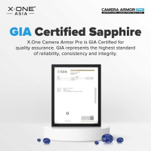 X-ONE Sapphire Camera Armor Pro - for iPhone 16e / 17e - silver X-ONE Sapphire Camera Armor Pro - for iPhone 16e / 17e - silver