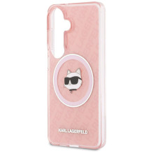 KARL LAGERFELD case for SAMSUNG S26 Plus KLHMS26MHMKBCHOP (Magnetic IML Repeated Logo and Choupette) pink KARL LAGERFELD case for SAMSUNG S26 Plus KLHMS26MHMKBCHOP (Magnetic IML Repeated Logo and Choupette) pink