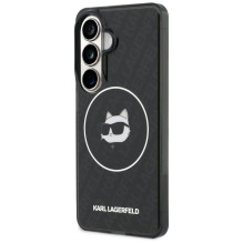 KARL LAGERFELD dėklas, skirtas SAMSUNG S26 KLHMS26SHMKBCHOK (magnetinis IML pasikartojantis logotipas ir figūrėlė), juod KARL LAGERFELD dėklas, skirtas SAMSUNG S26 KLHMS26SHMKBCHOK (magnetinis IML pasikartojantis logotipas ir figūrėlė), juod