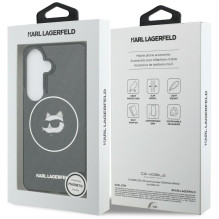 KARL LAGERFELD dėklas, skirtas SAMSUNG S26 KLHMS26SHMKBCHOK (magnetinis IML pasikartojantis logotipas ir figūrėlė), juod KARL LAGERFELD dėklas, skirtas SAMSUNG S26 KLHMS26SHMKBCHOK (magnetinis IML pasikartojantis logotipas ir figūrėlė), juod