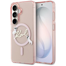 KARL LAGERFELD case for SAMSUNG S26 KLHMS26S5HKSCAP (Magnetic IML KC Script) pink KARL LAGERFELD case for SAMSUNG S26 KLHMS26S5HKSCAP (Magnetic IML KC Script) pink