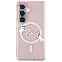 KARL LAGERFELD case for SAMSUNG S26 KLHMS26S5HKSCAP (Magnetic IML KC Script) pink KARL LAGERFELD case for SAMSUNG S26 KLHMS26S5HKSCAP (Magnetic IML KC Script) pink