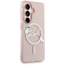 KARL LAGERFELD dėklas, skirtas SAMSUNG S26 KLHMS26S5HKSCAP (magnetinis IML KC Script), rožinis KARL LAGERFELD dėklas, skirtas SAMSUNG S26 KLHMS26S5HKSCAP (magnetinis IML KC Script), rožinis