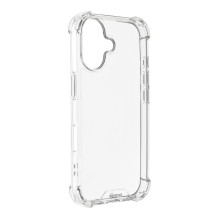 ROAR dėklas ARMOR iPhone 16 telefonui, skaidrus ROAR dėklas ARMOR iPhone 16 telefonui, skaidrus