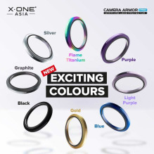 X-ONE Sapphire Camera Armor - for Samsung Galaxy S26 - silver X-ONE Sapphire Camera Armor - for Samsung Galaxy S26 - silver