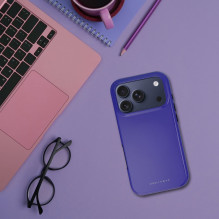 ROAR case RAINBOW BUMPER compatible with MagSafe for IPHONE 16 Pro purple