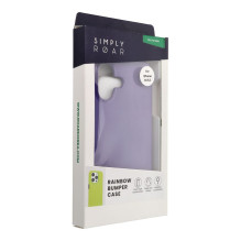ROAR dėklas RAINBOW BUMPER, suderinamas su MagSafe, skirtas IPHONE 16, violetinis
