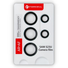 Camera glass to Samsung S23 Ultra Forcell Premium green