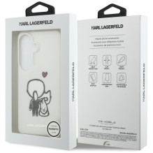 KARL LAGERFELD dėklas, skirtas SAMSUNG S26 KLHMS26S6HKCBHH (magnetinis IML KC logotipas gale), skaidrus KARL LAGERFELD dėklas, skirtas SAMSUNG S26 KLHMS26S6HKCBHH (magnetinis IML KC logotipas gale), skaidrus