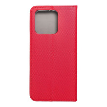 Išmanusis dėklas, skirtas XIAOMI Redmi 10c, raudonas