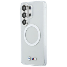 BMW case for SAMSUNG S26 Ultra BMHMS26L25HSMLKT (Magnetic IML Shockproof W / Metal Logos) transparent