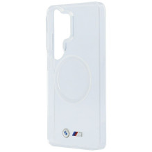 BMW case for SAMSUNG S26 Ultra BMHMS26L25HSMLKT (Magnetic IML Shockproof W / Metal Logos) transparent