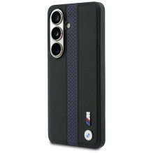 BMW dėklas, skirtas SAMSUNG S26, suderinamas su „MagSafe BMHMS26S25PCPSKB“ (su perforuota juostele), mėlynas