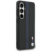 BMW dėklas, skirtas SAMSUNG S26, suderinamas su „MagSafe BMHMS26S25PCPSKB“ (su perforuota juostele), mėlynas