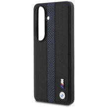 BMW dėklas, skirtas SAMSUNG S26, suderinamas su „MagSafe BMHMS26S25PCPSKB“ (su perforuota juostele), mėlynas