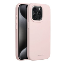 ROAR dėklas CLOUD SKIN, skirtas IPHONE 15 Pro, šviesiai rožinis