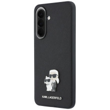 KARL LAGERFED dėklas SAMSUNG A57 KLHCSA57PSAKCMPK (Saffiano W / KC metalinis logotipas) juodas KARL LAGERFED dėklas SAMSUNG A57 KLHCSA57PSAKCMPK (Saffiano W / KC metalinis logotipas) juodas