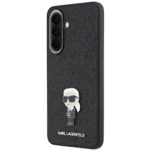 KARL LAGERFLED case for SAMSUNG A37 KLHCSA37GKNPSK (Fixed Glitter Ikonik Logo Metal Pin) black