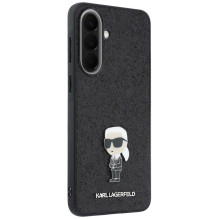 KARL LAGERFLED case for SAMSUNG A37 KLHCSA37GKNPSK (Fixed Glitter Ikonik Logo Metal Pin) black