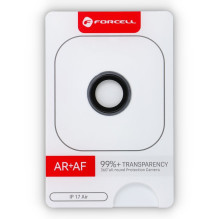 iPhone 17 Air Forcell Premium kameros stiklas, sidabrinis iPhone 17 Air Forcell Premium kameros stiklas, sidabrinis
