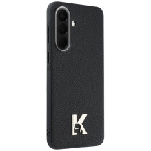 KARL LAGERFELD case for SAMSUNG A37 KLHCSA375PGFKHGK (PU W / KHEAD LOGO BLACK ) black