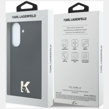 KARL LAGERFELD case for SAMSUNG A37 KLHCSA375PGFKHGK (PU W / KHEAD LOGO BLACK ) black
