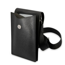 KARL LAGERFELD universal bag for mobile KLWBSARSGK (Embossed RSG) black KARL LAGERFELD universal bag for mobile KLWBSARSGK (Embossed RSG) black
