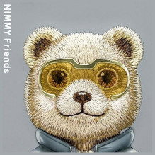 NIMMY case COOL&CUTE 2.0 Bear for IPHONE 15 Pro gray NIMMY case COOL&CUTE 2.0 Bear for IPHONE 15 Pro gray
