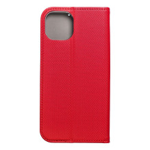 Flip case for iPhone 15 PLUS Smart Case Book red