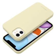 ROAR dėklas CLOUD SKIN, skirtas IPHONE 11, šviesiai geltonas